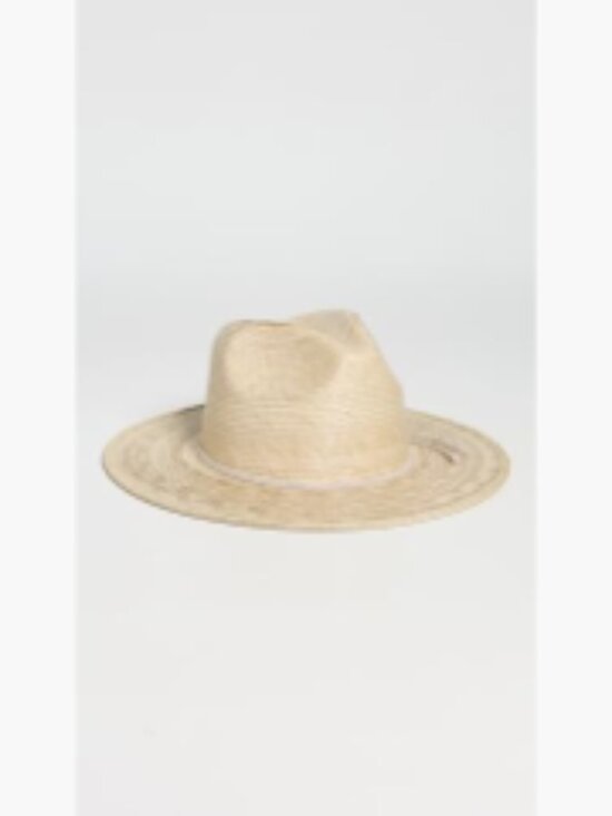 Woven Straw Fedora Sun Hat with Braided Cord Detail main image 4